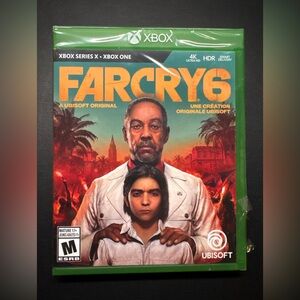BRAND NEW SEALED Far Cry 6 for Xbox Series X and Xbox One